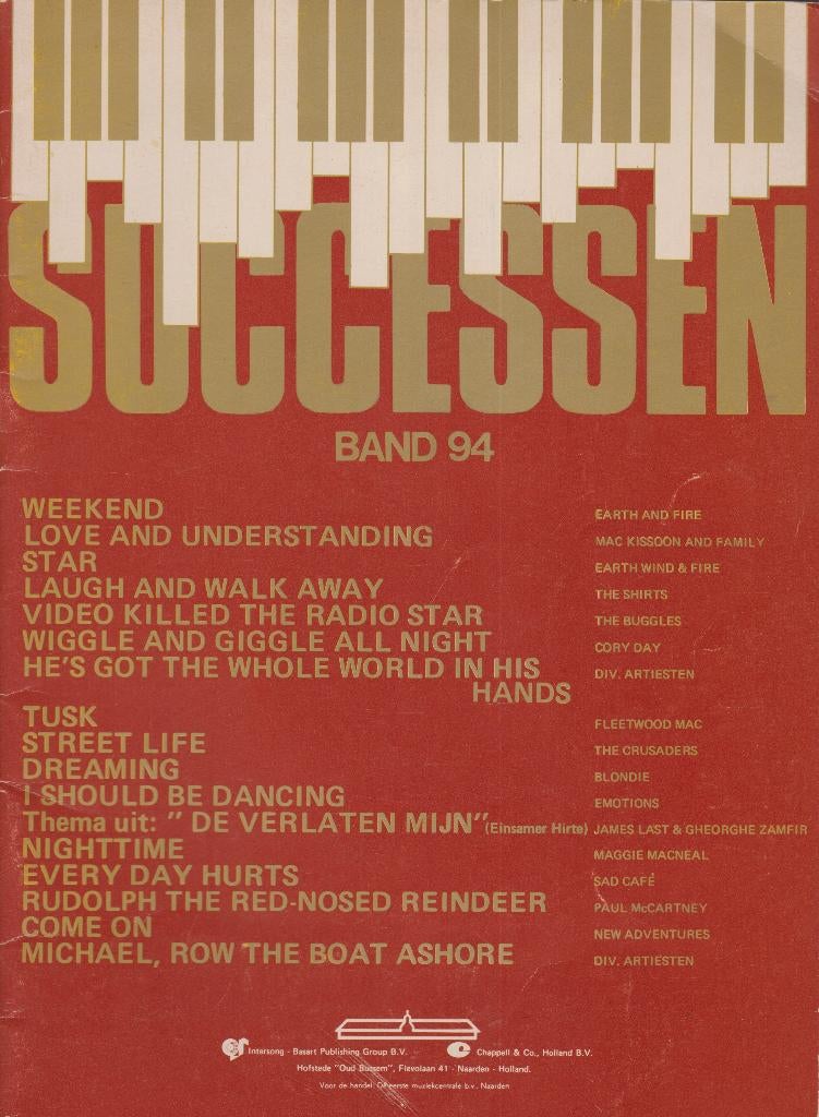 SUCCESSEN - BAND 94, Ophalen of Verzenden, Gebruikt, Artiest of Componist, Populair