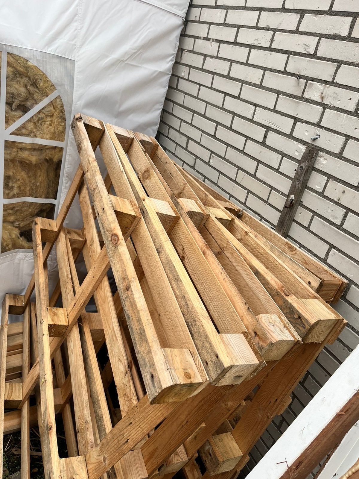 5 pallets, Ophalen, Zo goed als nieuw, Minder dan 180 cm, Planken