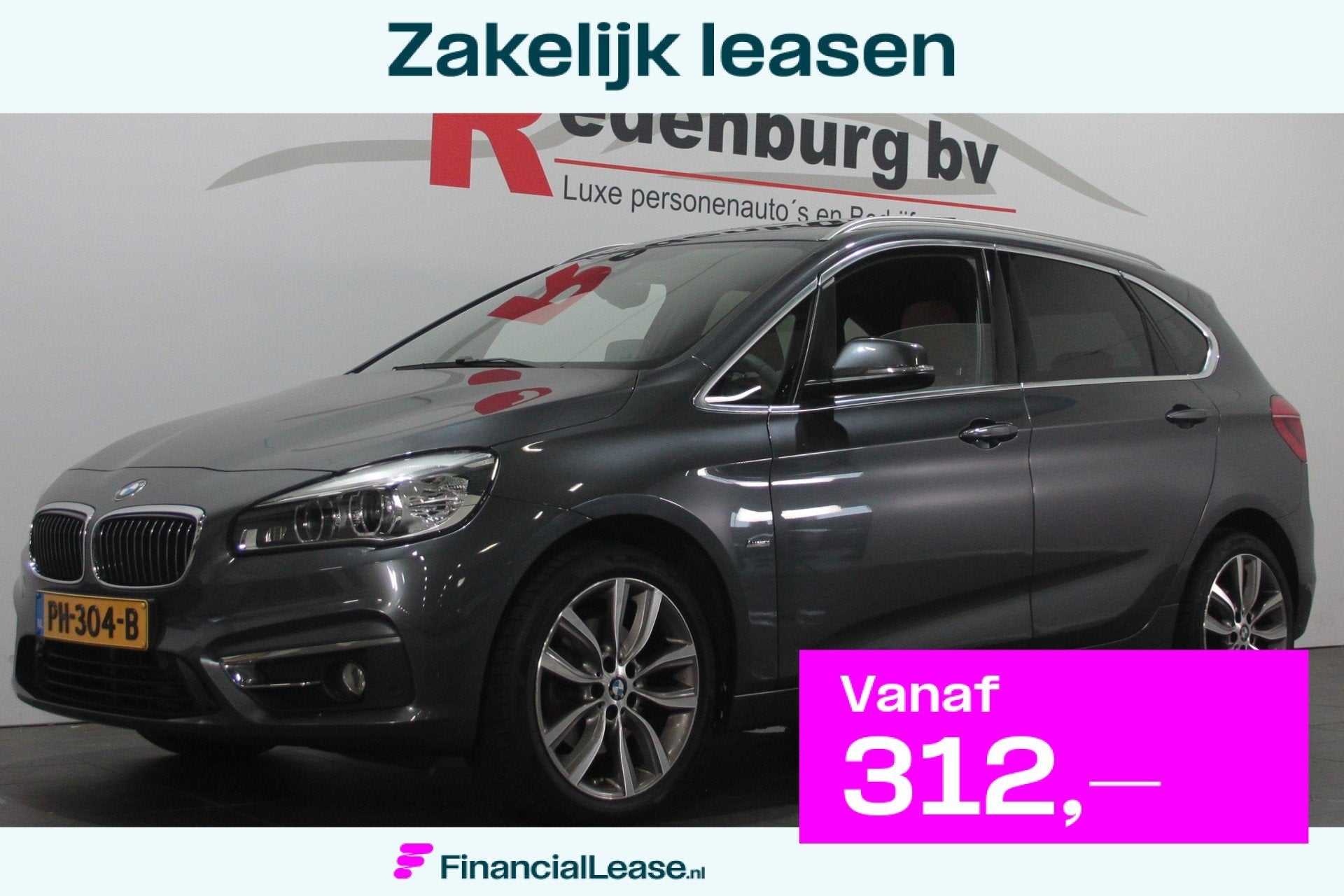 BMW 2 Serie Active Tourer 220i High Executive - Camera / Nav, 1998 cc, 730 kg, Gebruikt, Euro 6