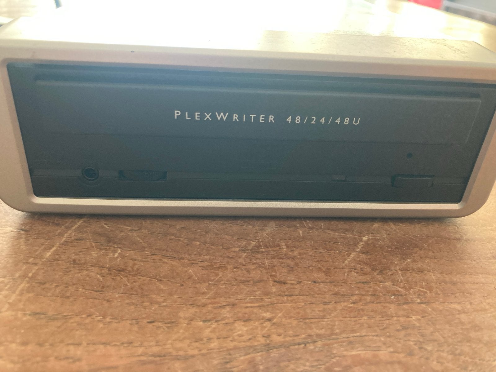 Plextor PX-W4824TU Externe CD-RW Drive, Computers en Software, Optische drives, Gebruikt, Ophalen of Verzenden, Windows, Extern