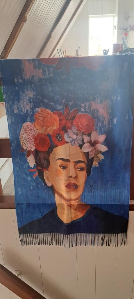 No nieuwe Frida Kahlo sjaal, Antiek en Kunst, Kunst | Schilderijen | Modern, Ophalen of Verzenden