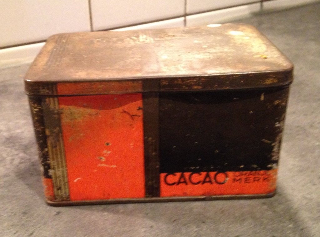 De Gruyter's cacao oranje merk, Ophalen of Verzenden, Gebruikt, Overige, Overige merken