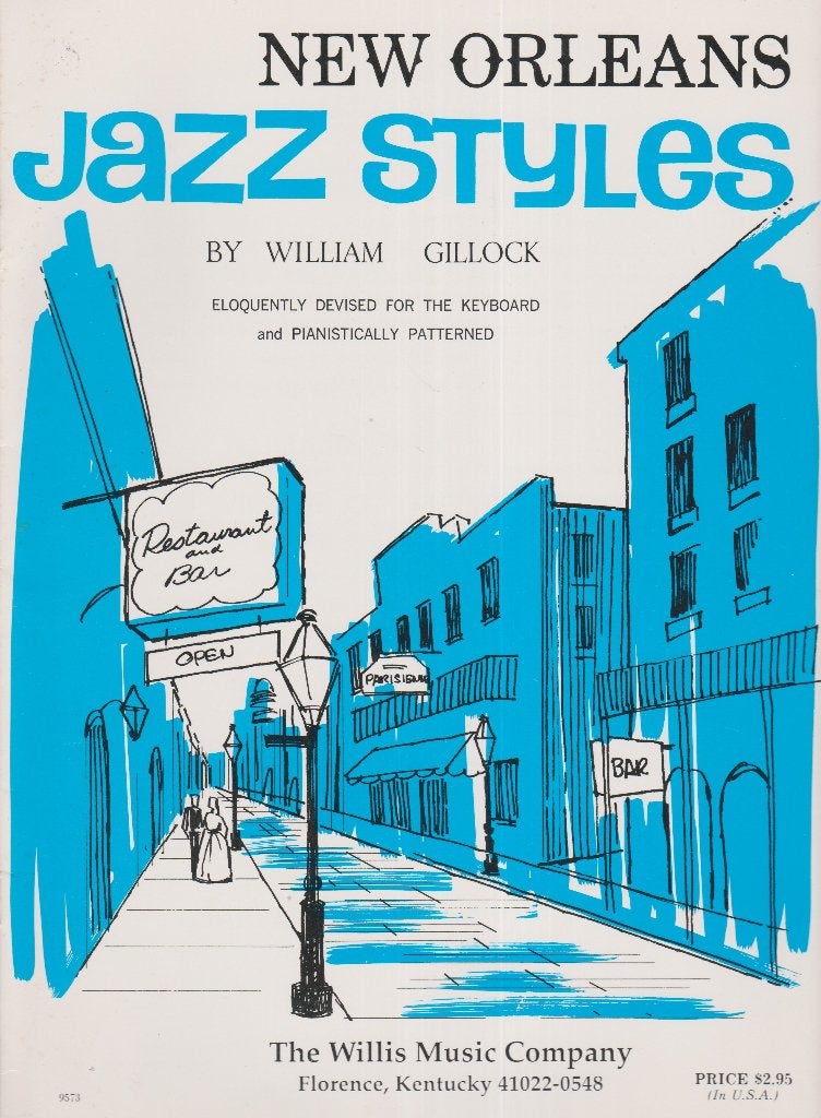 WILLIAM GILLOCK - NEW ORLEANS - JAZZ STYLES, Gebruikt, Ophalen of Verzenden, Artiest of Componist, Keyboard
