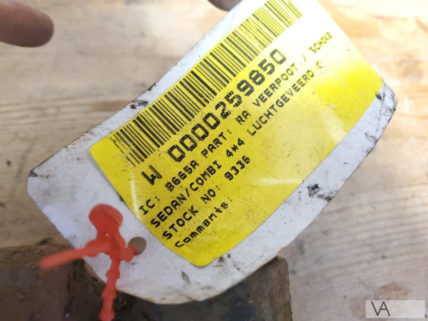 Audi A6 1997 - 2005 schokdemper achter luchtvering €75/st, Gebruikt, -, -, -