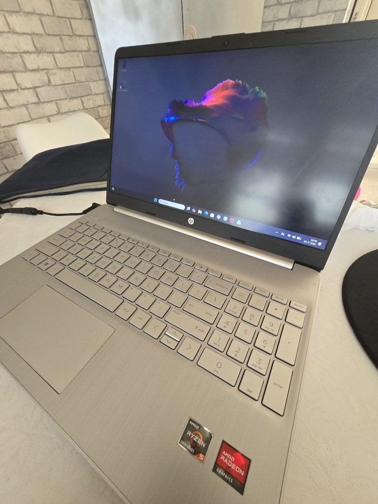 HP Laptop 15 inch – Ryzen 5 – 8GB RAM – SSD – Windows 11, Computers en Software, Windows Laptops, Ophalen, 2 tot 3 Ghz, 8 GB, HP
