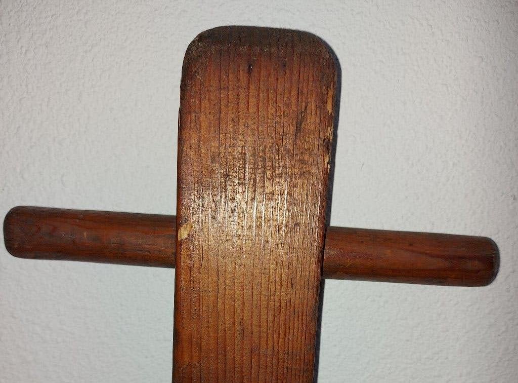 Houten wasstamper of vierpoot, Ophalen of Verzenden