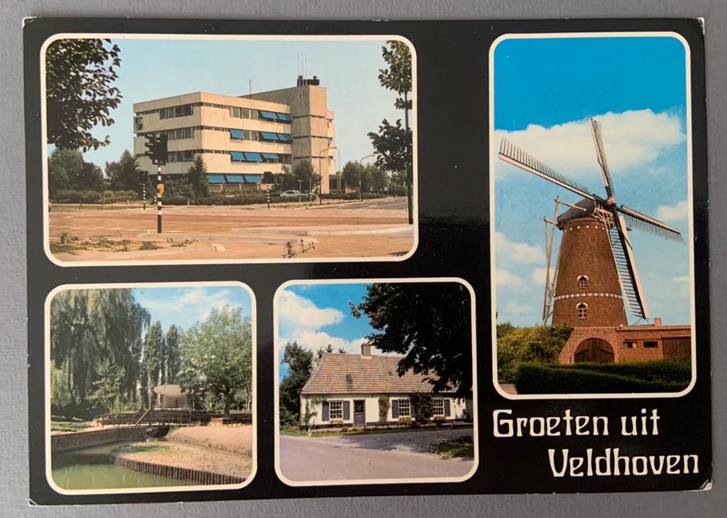 Groeten uit Veldhoven, Verzamelen, Ansichtkaarten | Nederland, Verzenden, 1960 tot 1980, Ongelopen, Noord-Brabant