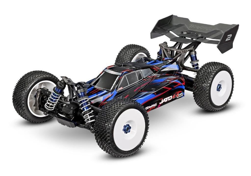Traxxas Jato 4X4 VXL 4S Buggy Blauw, Hobby en Vrije tijd, Ophalen of Verzenden, Nieuw