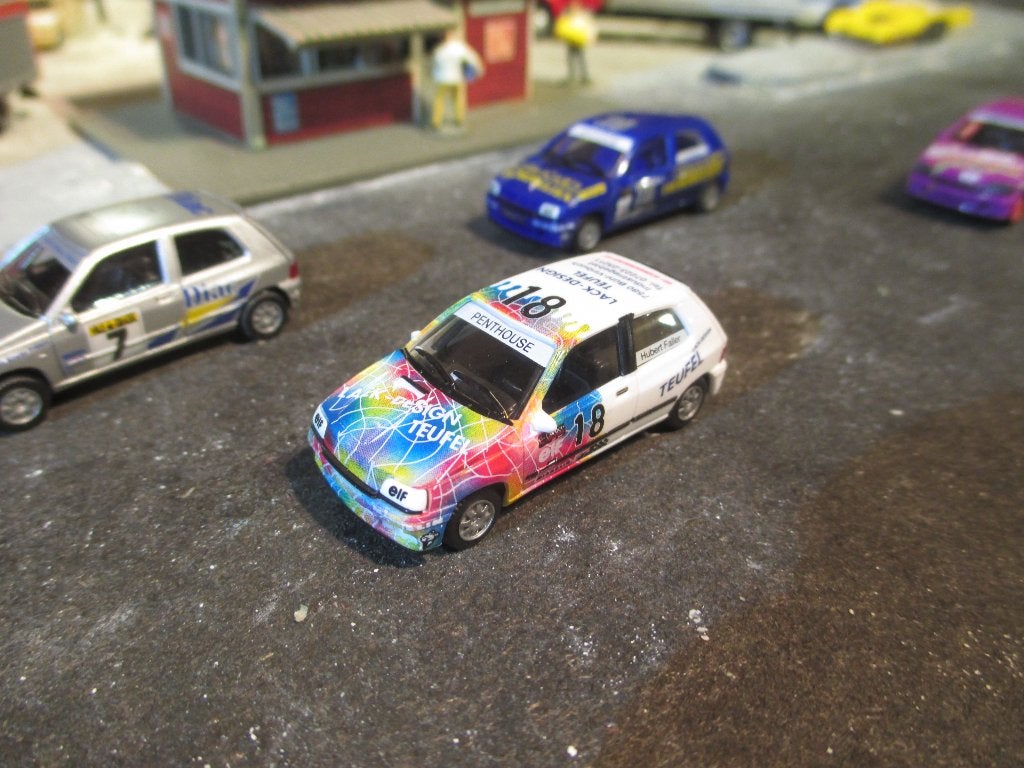 Renault Clio 16V Cup'93 Hubert Faller - Herpa Exclusive, Ophalen of Verzenden, Nieuw, Auto, Herpa