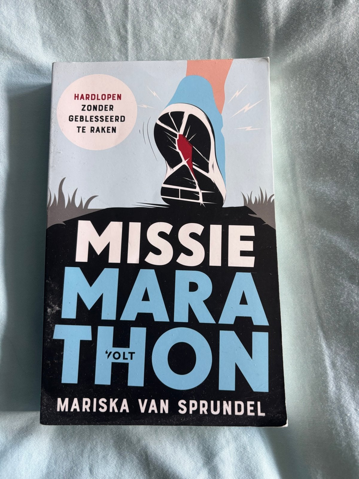 Missie Marathon - Hardlopen zonder geblesseerd te raken, Ophalen of Verzenden, Zo goed als nieuw, Lopen en Fietsen