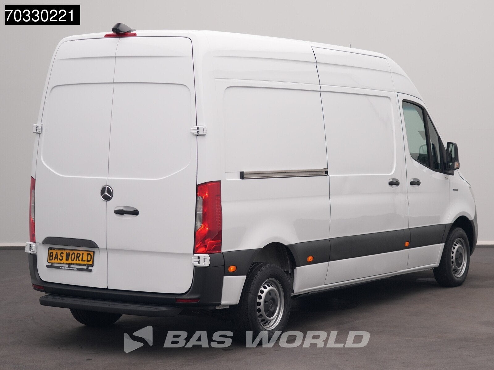 Mercedes eSprinter 312 112 L2H2 100% Elektrisch 55kWh 168km, Automaat, Stof, Gebruikt, Euro 6