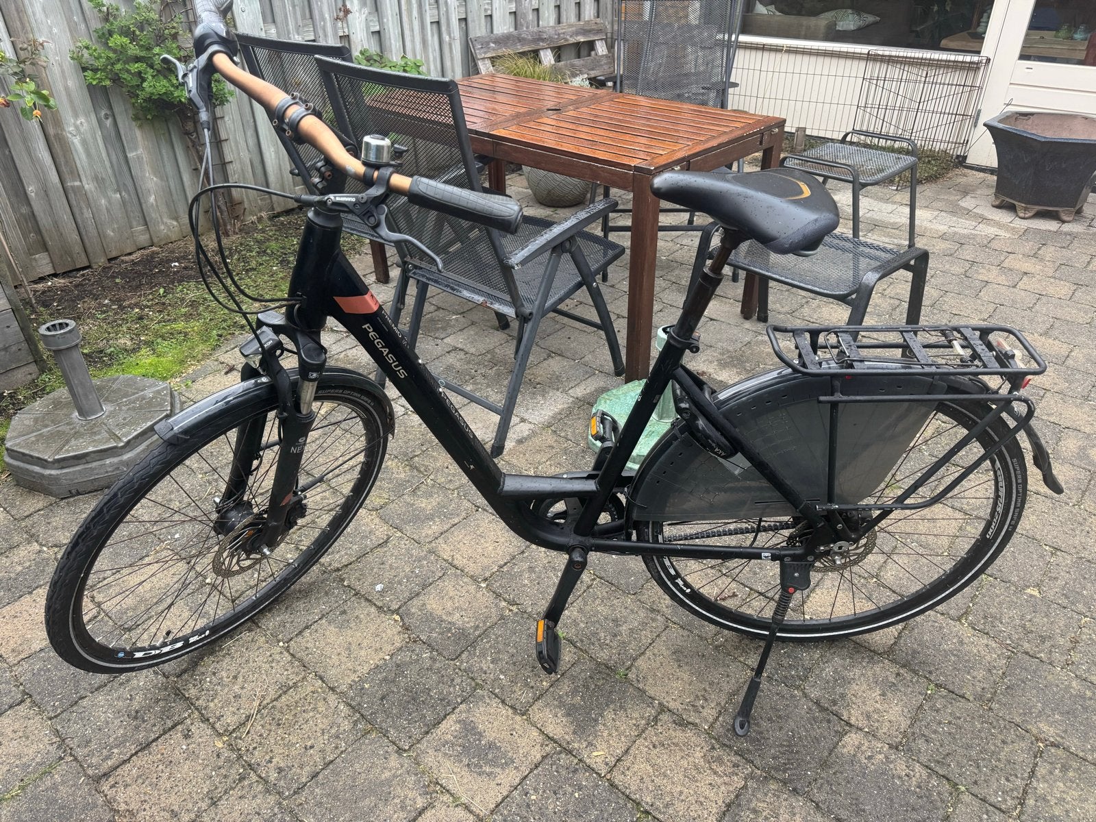 Sportieve Pegasus fiets met schijfremmen maat 50, Fietsen en Brommers, Gebruikt, Versnellingen, 50 tot 53 cm, Schijfrem