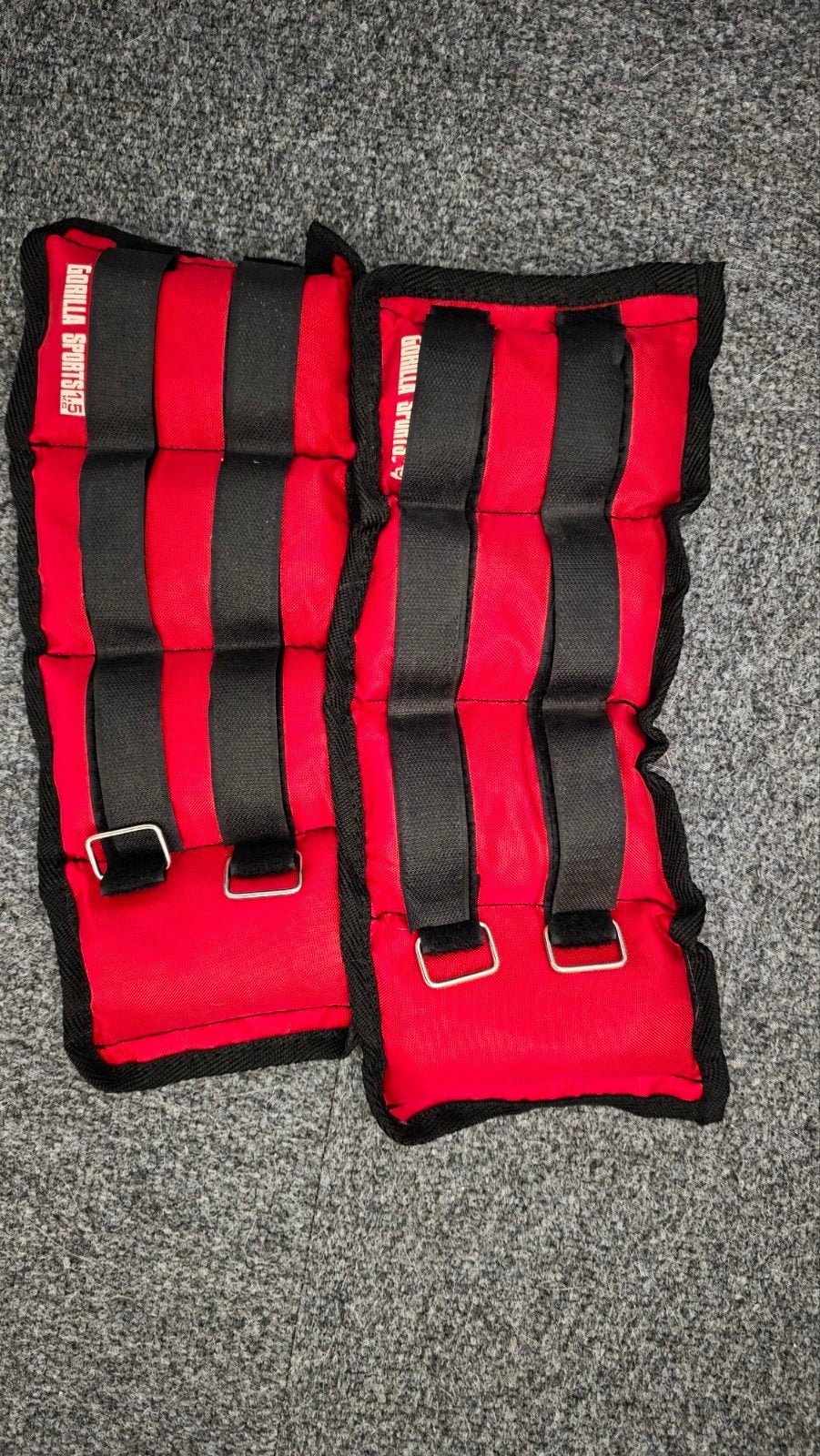 Gorilla Sports Enkel-/Polsgewichten 1,5 KG (set van 2), Ophalen, Zo goed als nieuw, Benen, Overige typen