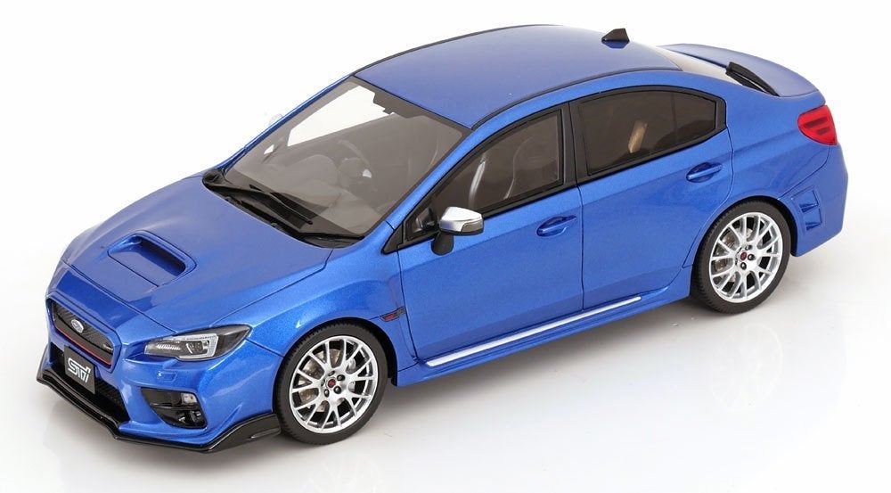 Ottomobile 1:18 Subaru WRX Sti S207 WR Blue Pearl 2015, Ophalen of Verzenden, Nieuw, Auto, OttOMobile