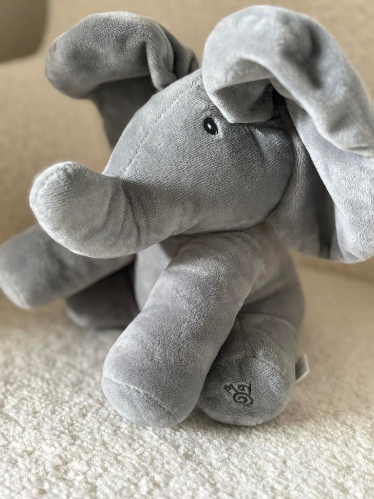 Kiekeboe olifant - oren flapperen, Ophalen of Verzenden, Zo goed als nieuw, Olifant