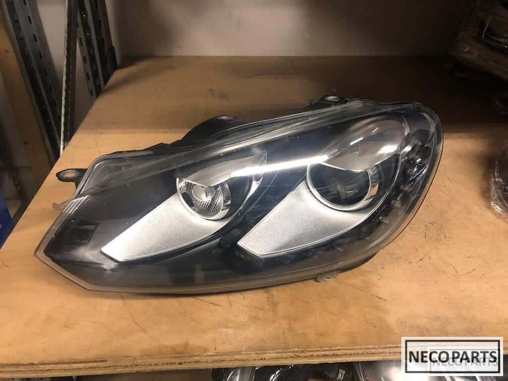 Vw golf GTI GTD 6 xenon led koplamp links origineel, Auto-onderdelen, Gebruikt, -, Volkswagen, -