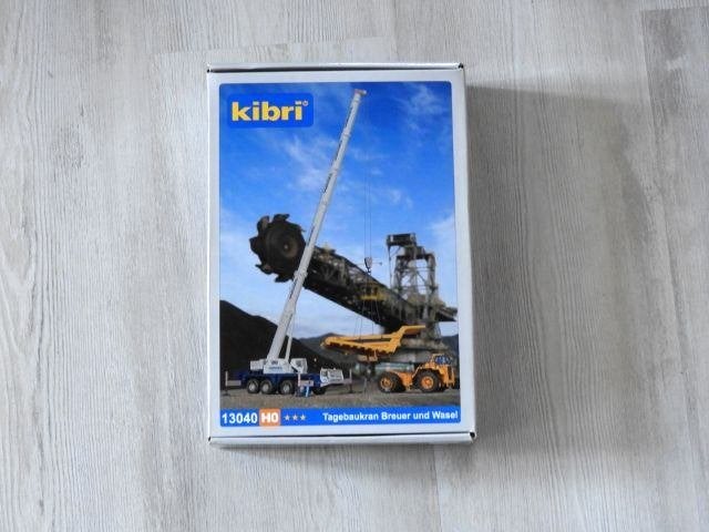 Kibri mobiele dagbouw kraan Breuer&Wasel, Hobby en Vrije tijd, Ophalen, Zo goed als nieuw, Hijskraan, Tractor of Landbouw, Overige merken