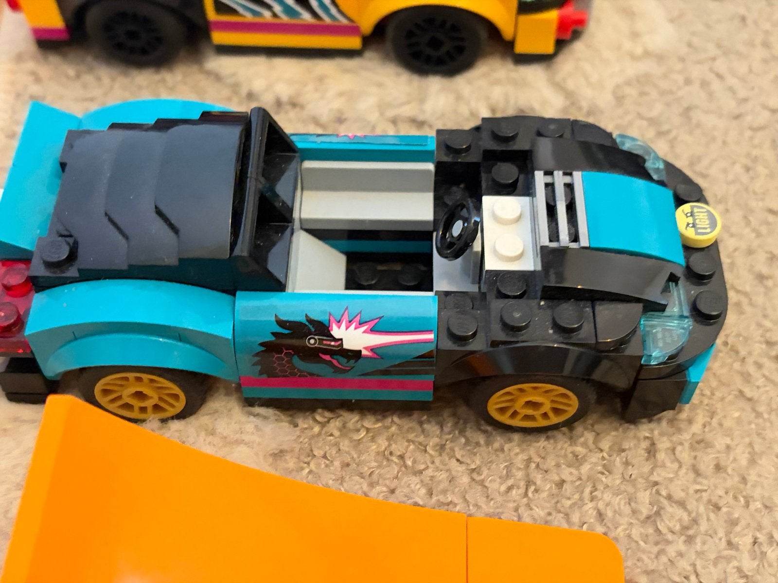 Lego auto's - set van 2, Ophalen of Verzenden, Gebruikt, Overige merken