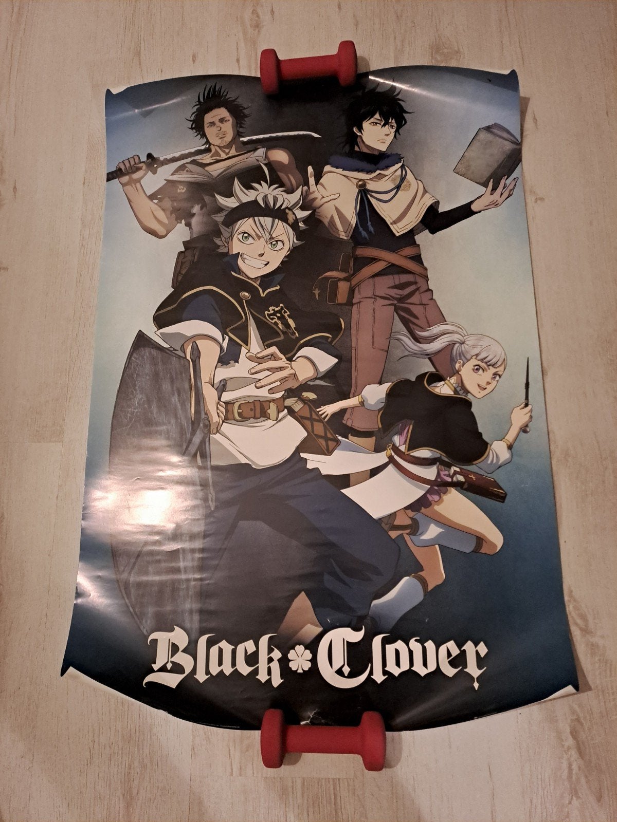 Black Clover Poster - Anime Manga Decoratie 61x91 cm, Ophalen, Deurposter of groter, Overige onderwerpen, Rechthoekig Staand