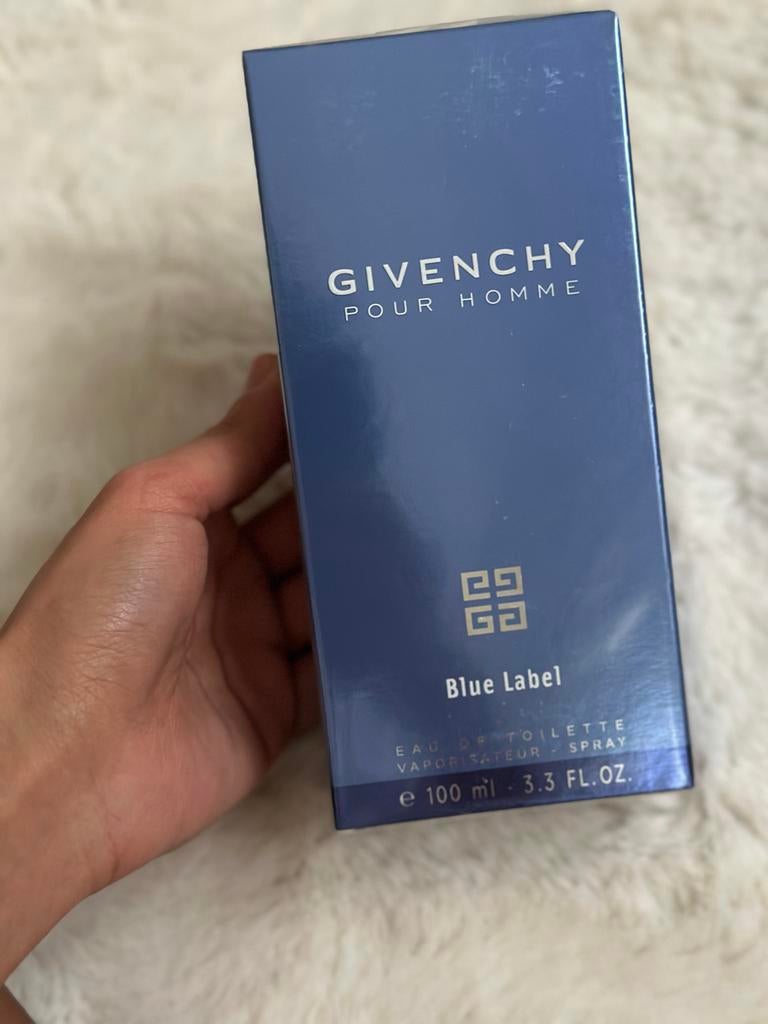 GIVENCHY POUR HOMME Blue Label EDT 100ml - Nieuw in doos, Ophalen of Verzenden, Nieuw