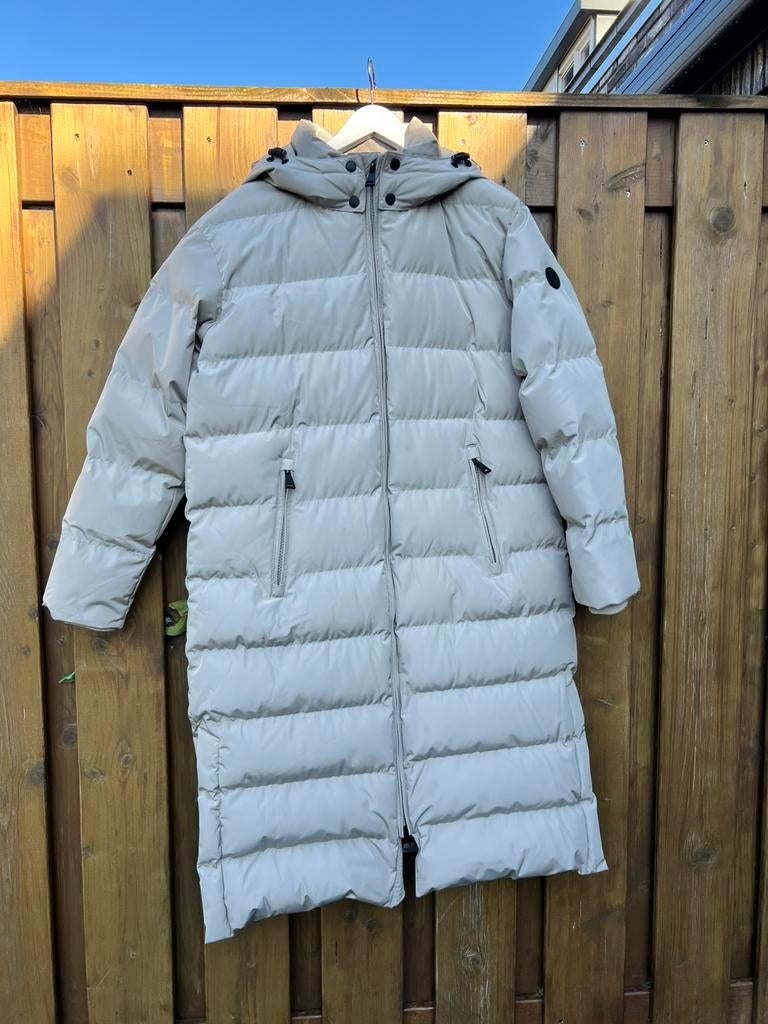 winterjas airforce maat L, Kleding | Dames, Jassen | Winter, Ophalen of Verzenden, Zo goed als nieuw, Maat 42/44 (L), Beige
