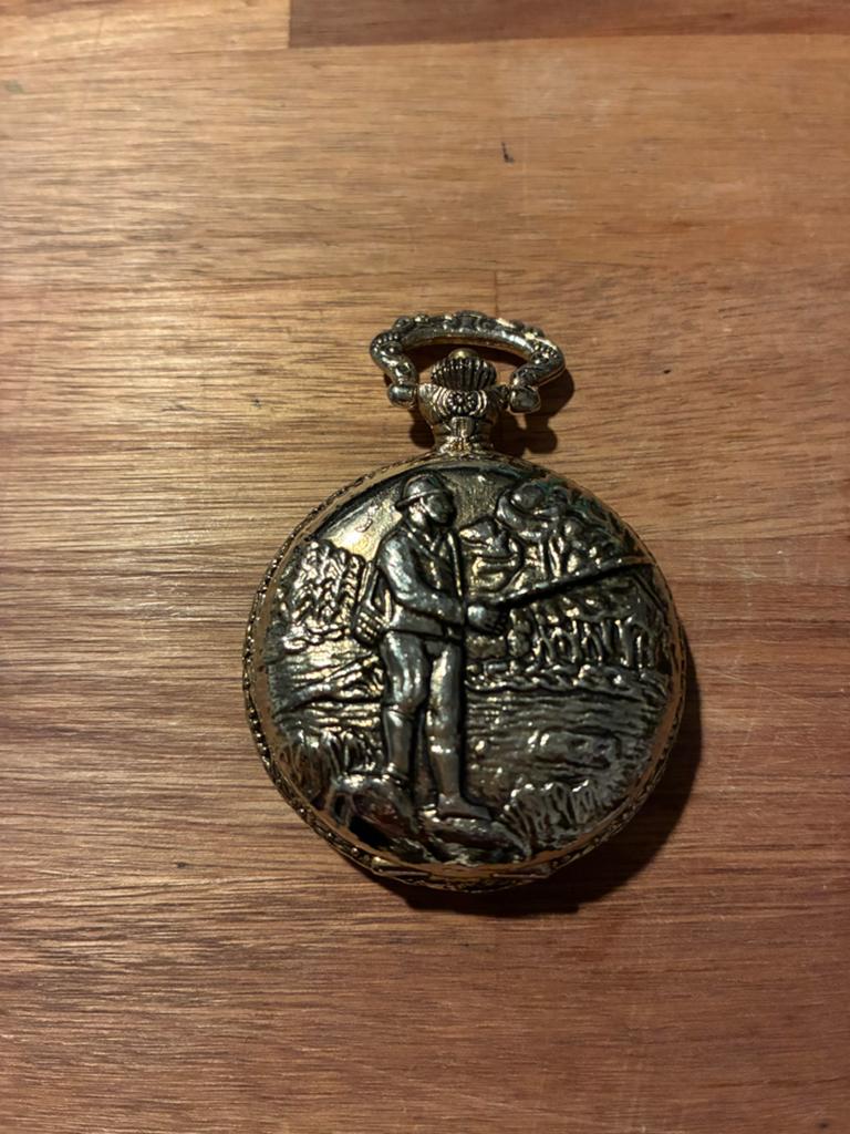 PAPINI zakhorloge, Sieraden, Tassen en Uiterlijk, Horloges | Antiek, Overige merken, Zakhorloge, Staal, Ophalen of Verzenden