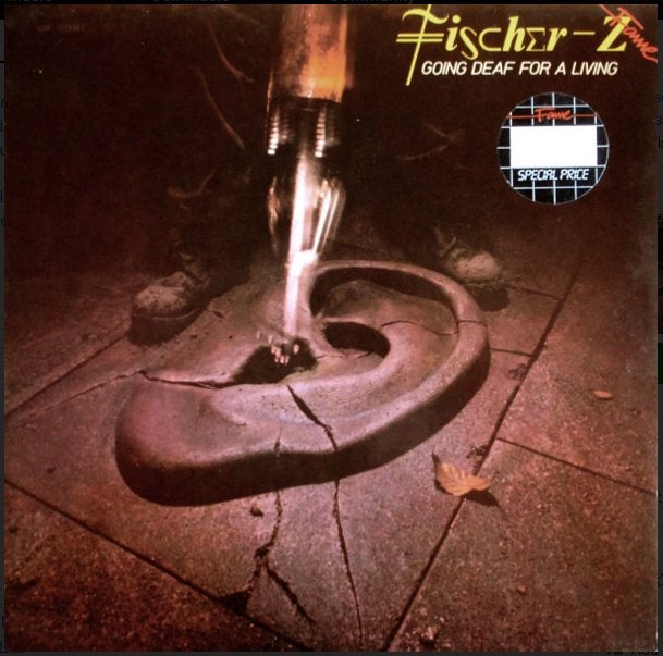 LP - Fischer-Z ‎– Going Deaf For A Living, LP, Gebruikt, Pop, Ophalen of Verzenden