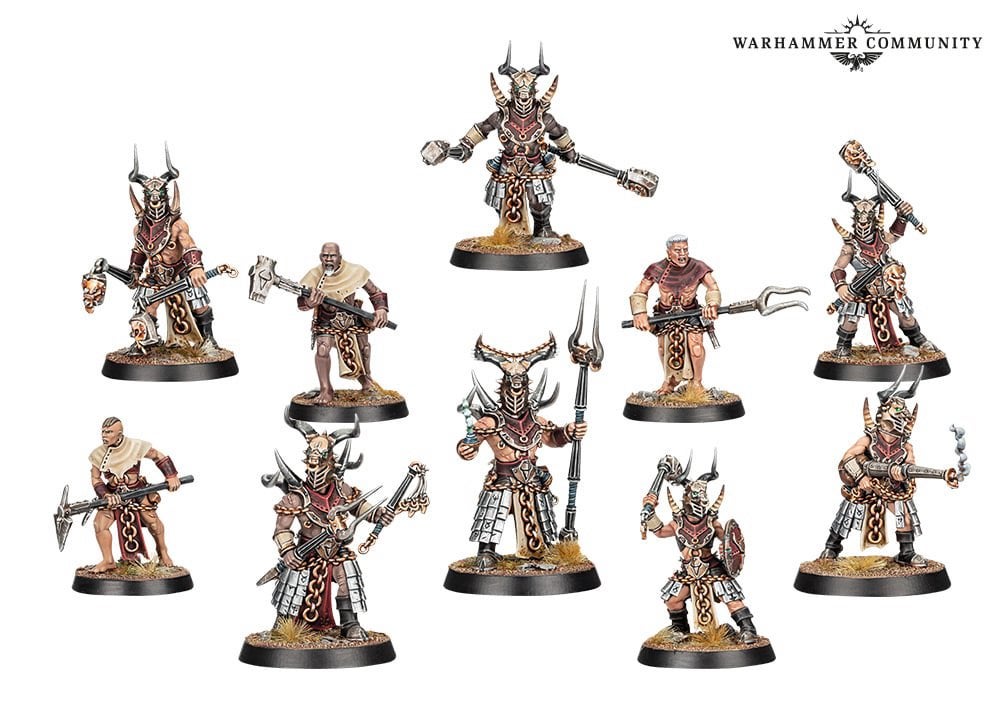 Warcry - Horns of Hashut - Warband, Hobby en Vrije tijd, Ophalen of Verzenden, Nieuw, Warhammer, Figuurtje(s)