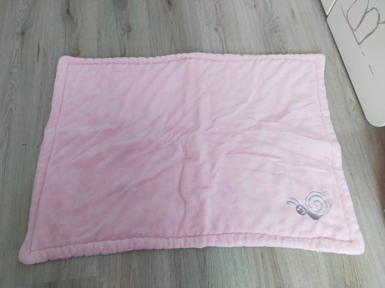 Zachte kleed ,babydekens: roze en gestreept, Ophalen