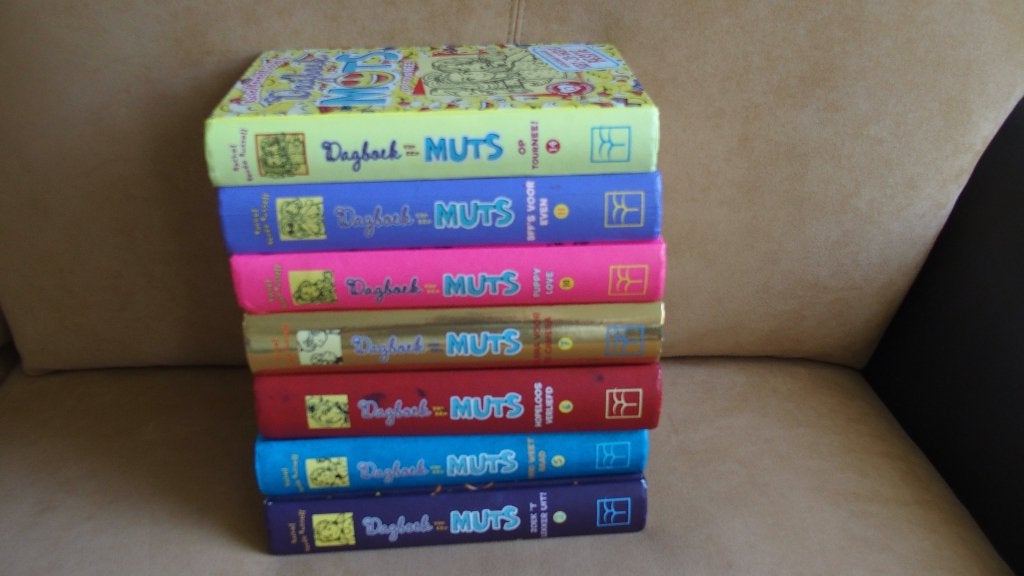 7x Dagboek van een muts, Boeken, Ophalen of Verzenden, Zo goed als nieuw, Rachel Renée Russell, Fictie algemeen