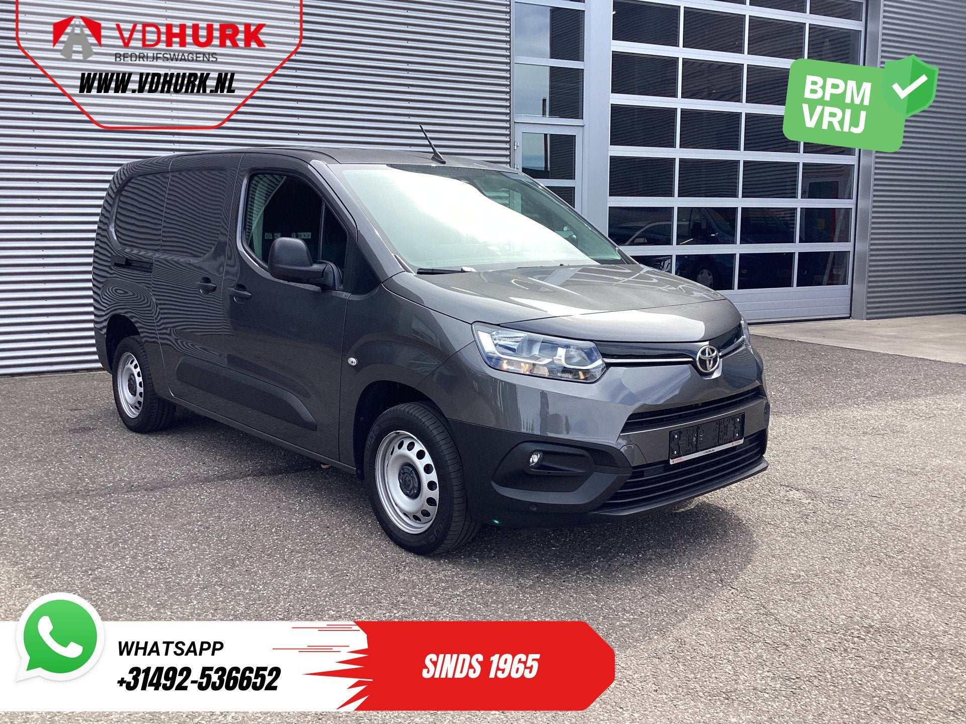 Toyota PROACE CITY 1.5 130 pk Aut. L2 3Pers/ Carplay/ PDC/ C, Stof, Gebruikt, 4 cilinders, Origineel Nederlands