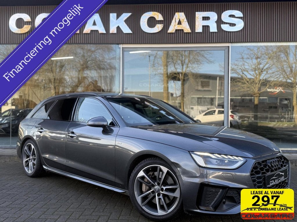 Audi A4 Avant 45 TFSI quattro Sport 3x S Line-Pano-Garantie, Auto's, Automaat, 15 km/l, Gebruikt, 4 cilinders