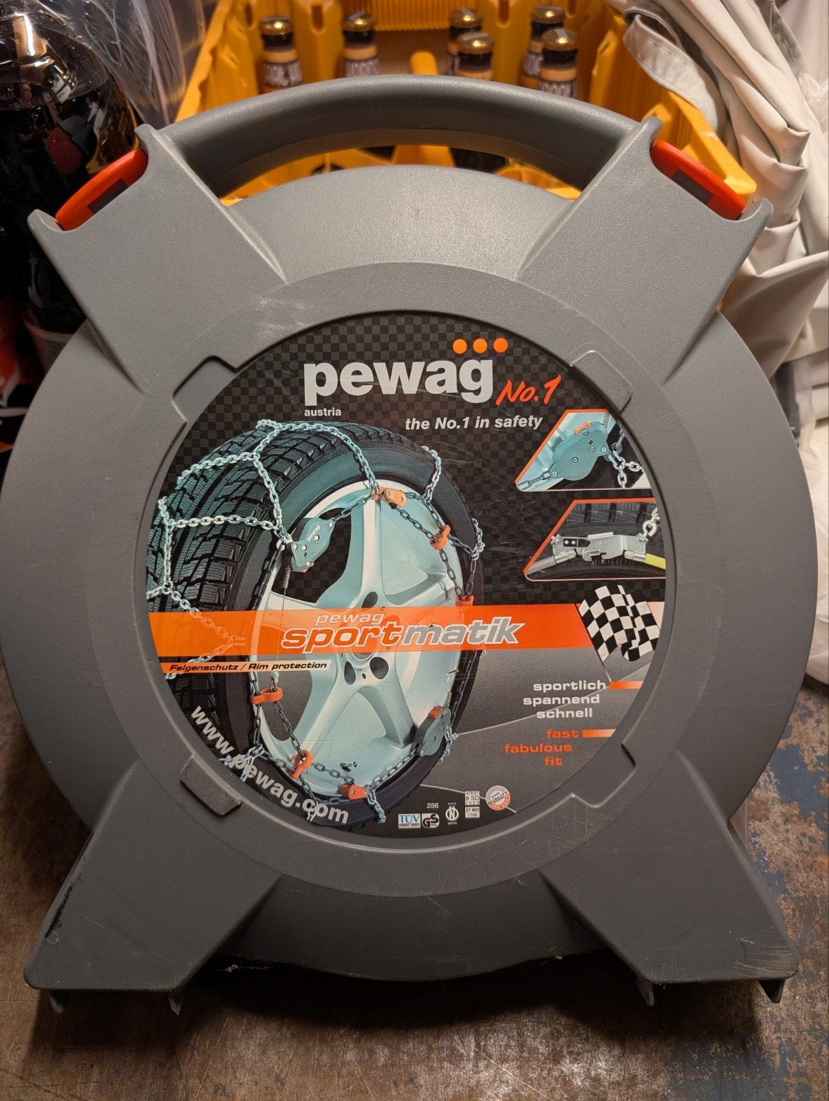 Pewag No.1 Sportmatik sneeuwkettingen - Nieuwstaat, Ophalen, Nieuw