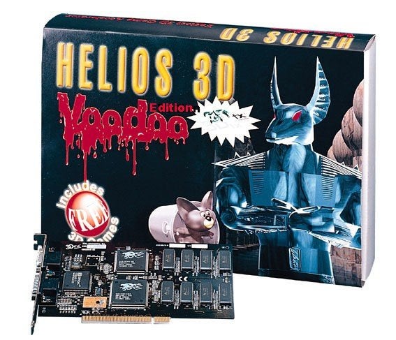 Gezocht: Helios 3DFX Voodoo 1 en/of 2 Boxed, Ophalen, A-Trend Helios