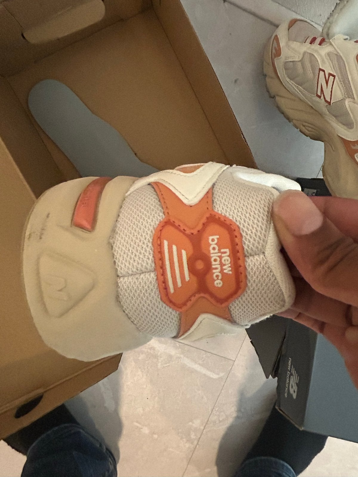 New Balance ML725FC Sneakers - Maat 42, Ophalen of Verzenden, Zo goed als nieuw, Overige kleuren, Sneakers of Gympen