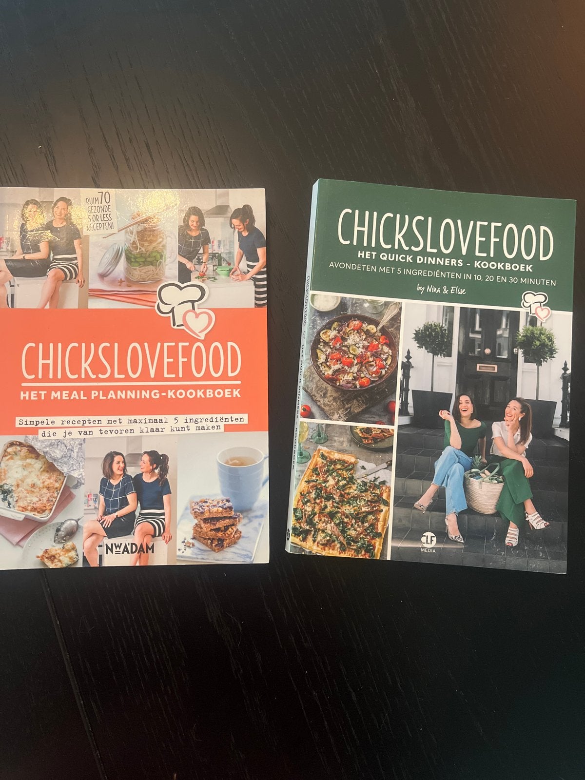 Chickslovefood Kookboeken: Meal Planning & Quick Dinners, Hoofdgerechten, Ophalen of Verzenden, Zo goed als nieuw, Gezond koken