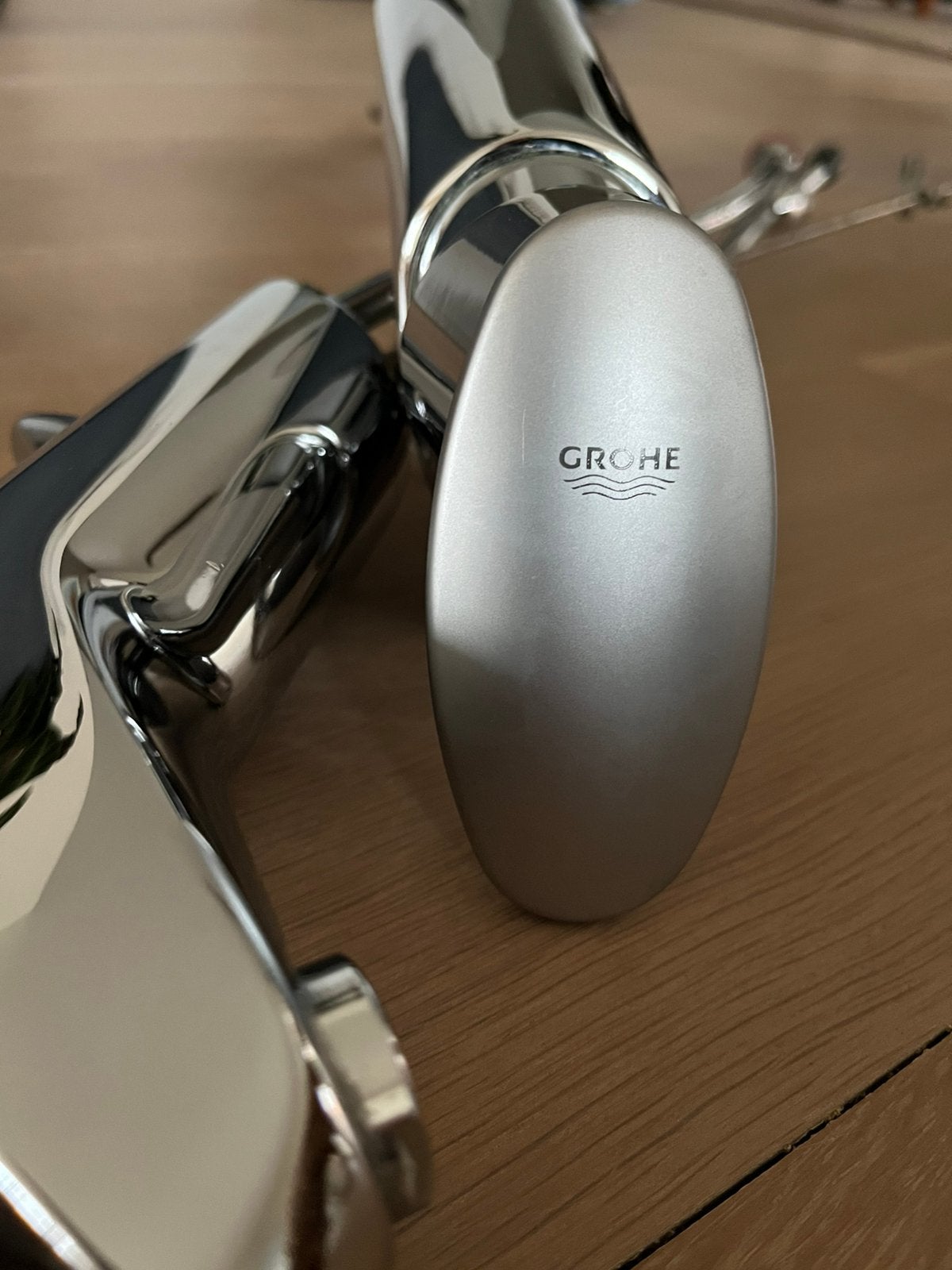 Grohe mengkranen voor wastafels, Ophalen of Verzenden, Gebruikt, Chroom, Wastafel