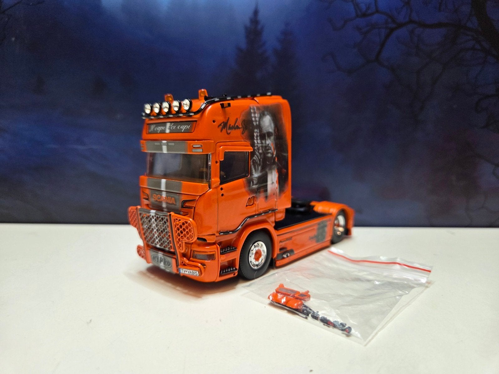 Tekno Scania R serie Topline KFT, Jobo.models@gmail.com, Ophalen of Verzenden, Tekno, Jobo-models