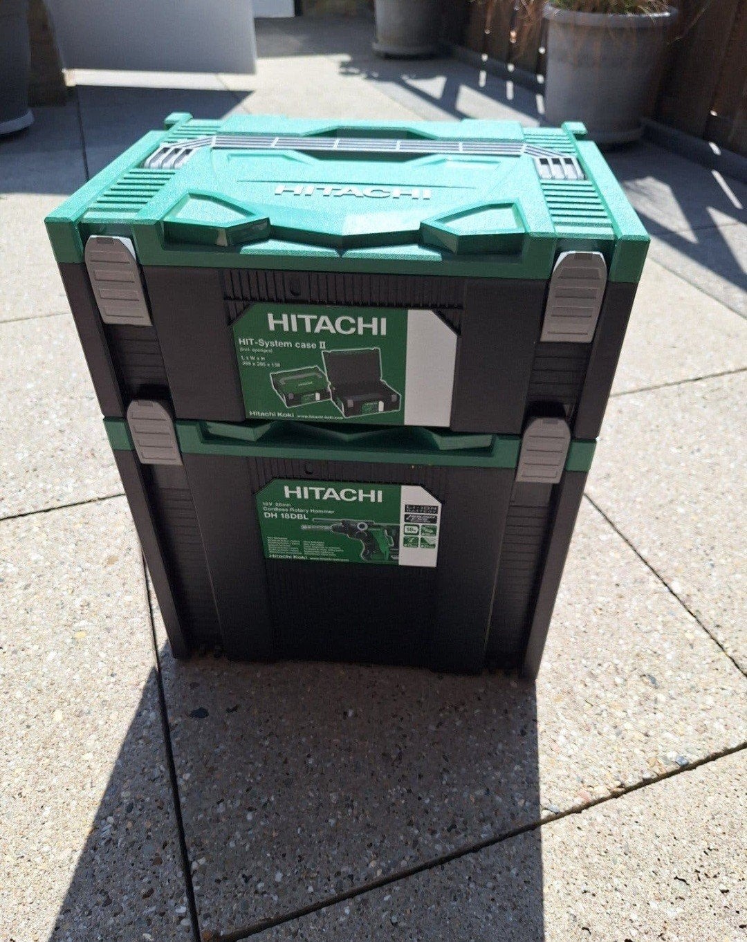2x Hitachi box systeem ., Ophalen of Verzenden, Nieuw
