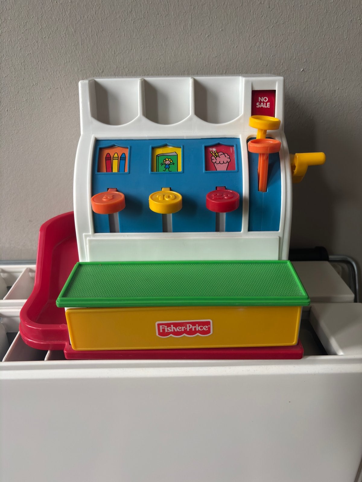 Fisher-Price Kassa Speelgoed, Ophalen, Gebruikt, Overige typen, Met geluid