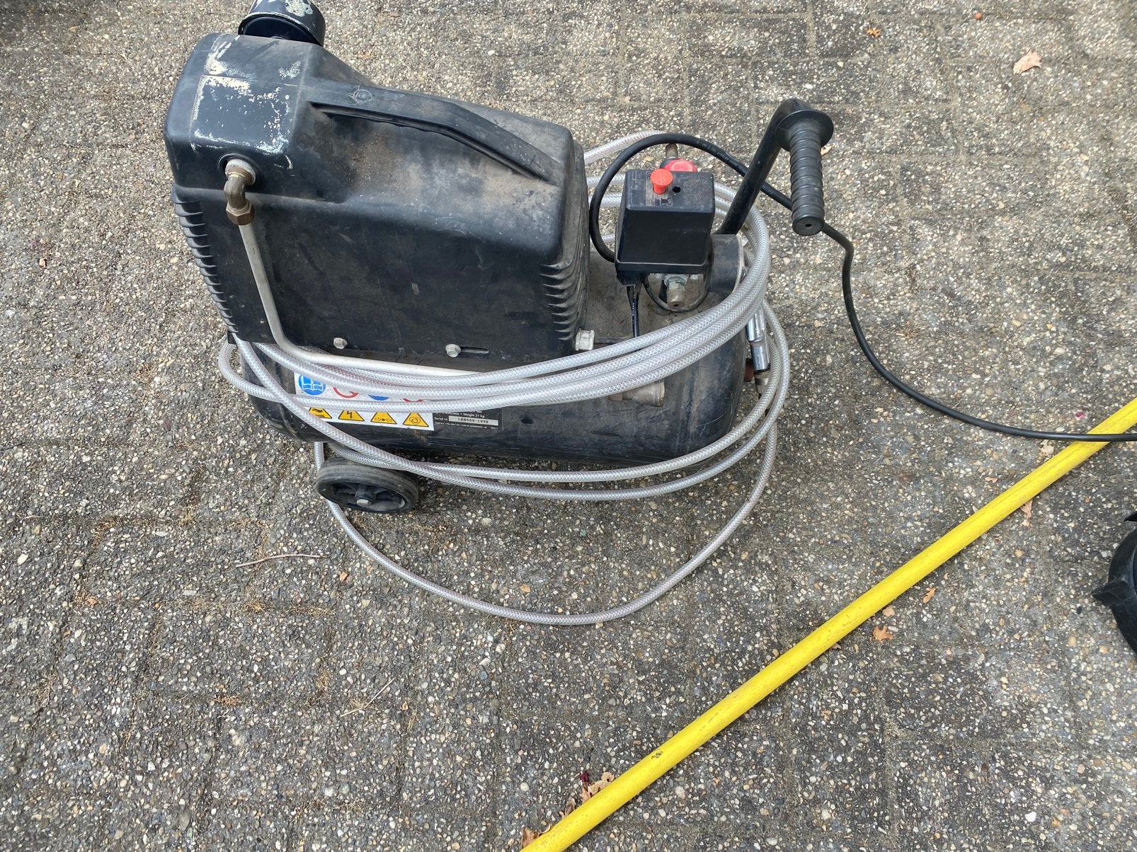 Hele nette mobiele compressor, Ophalen, Zo goed als nieuw