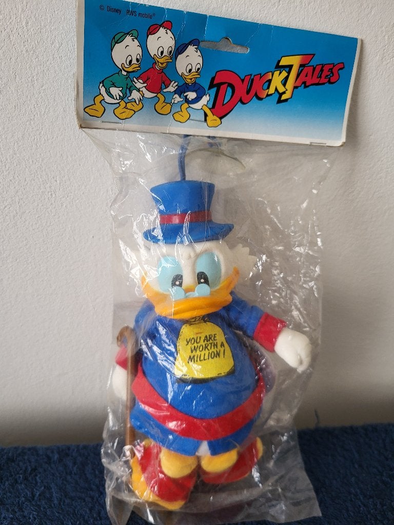 originele disney Dagobert Duck + Zware Jongens pop NIEUW, Verzenden, Overige figuren, Nieuw, Overige typen