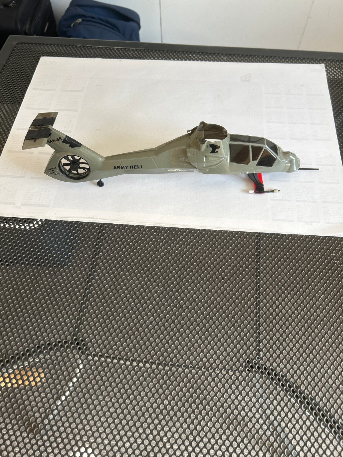 RC Helikopter - Army Heli - Gebruikt, Ophalen of Verzenden, Gebruikt, Elektro, Helikopter