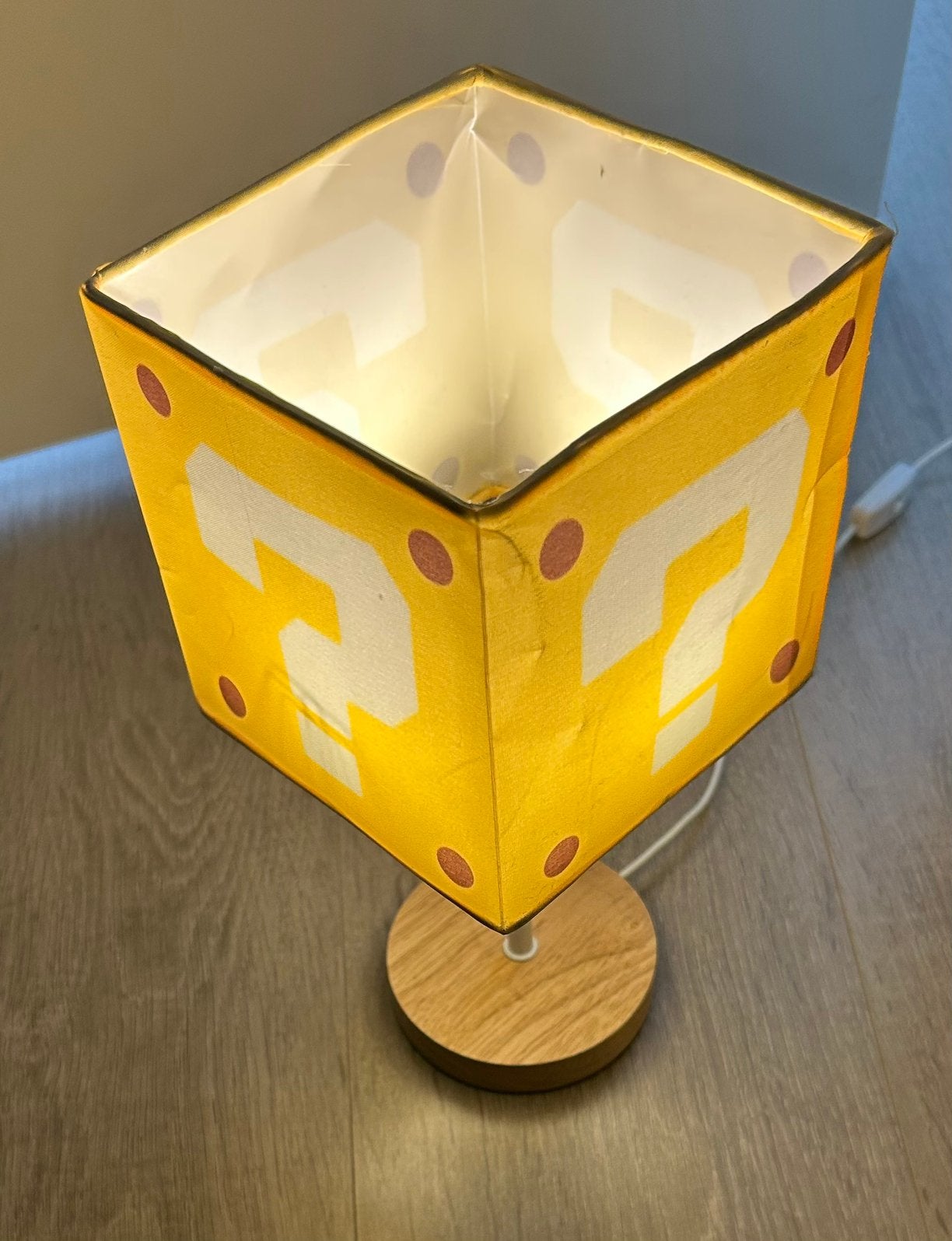 Mario lamp, Kinderen en Baby's, Ophalen of Verzenden, Gebruikt, Lamp