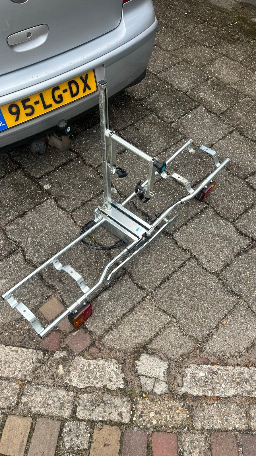 Trekhaak fietsendrager voor 2 fietsen, Ophalen, 2 fietsen, Gebruikt, Trekhaakdrager