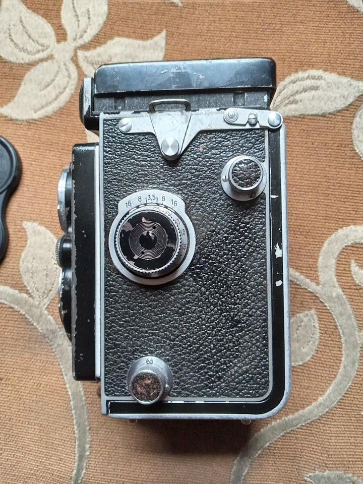 Rolleiflex 3.5 Automat K4/50 - fim getest, Ophalen of Verzenden, Gebruikt, Spiegelreflex, Overige Merken