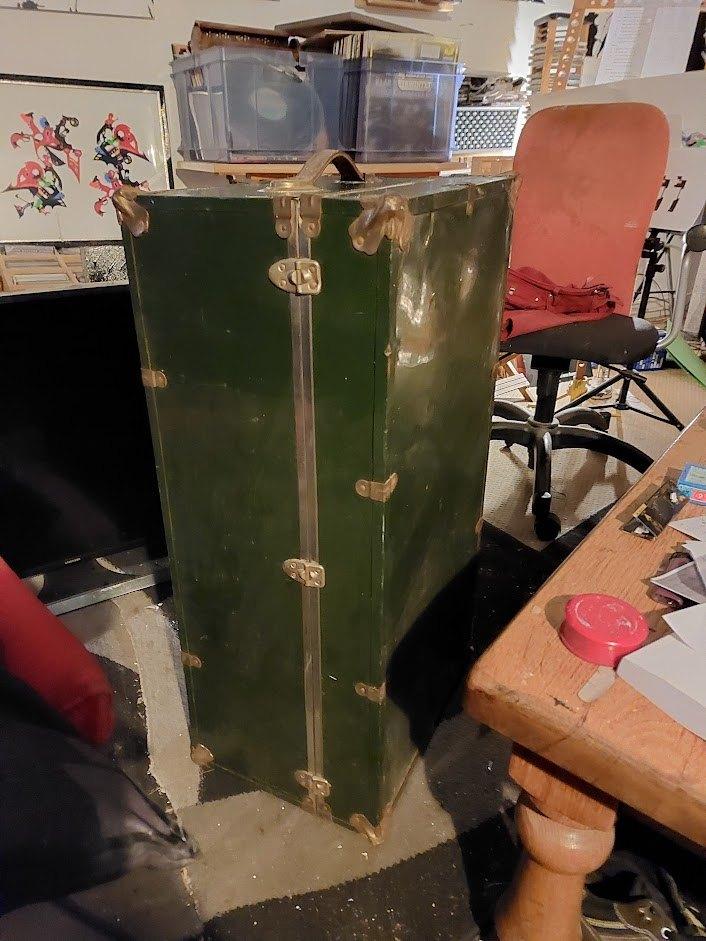 koffer, Ophalen, Gebruikt, Hard kunststof, 45 tot 55 cm