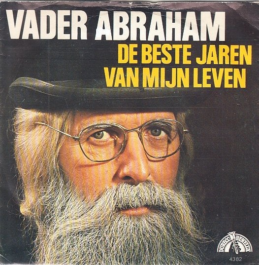 vader abraham - mijn dorpje elst bij nijmegen  (1980), Gebruikt, 7 inch, Ophalen of Verzenden, Beschermende buitenhoes