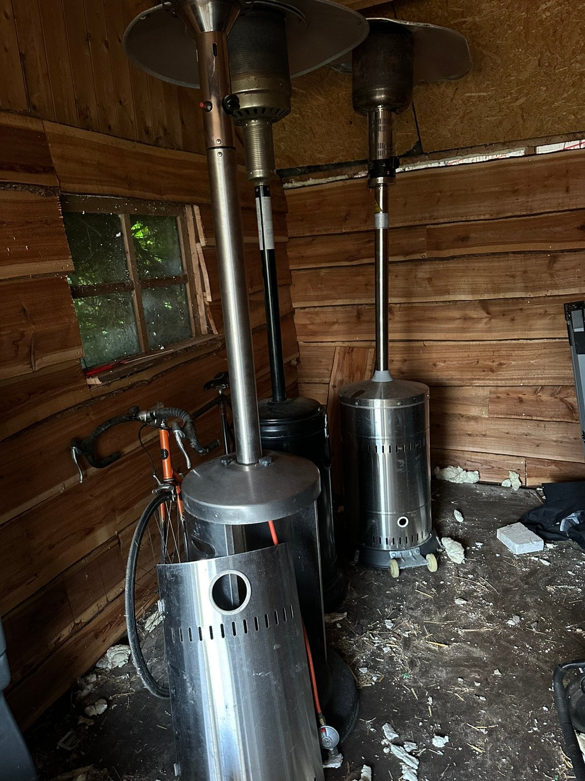 4X heaters onderdelen, Ophalen, Zo goed als nieuw