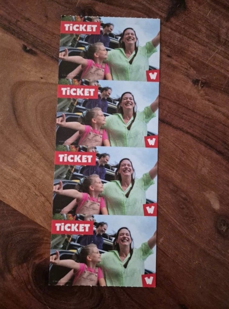 1 kaartjes Walibi, vrije keuze van datum, Eén persoon